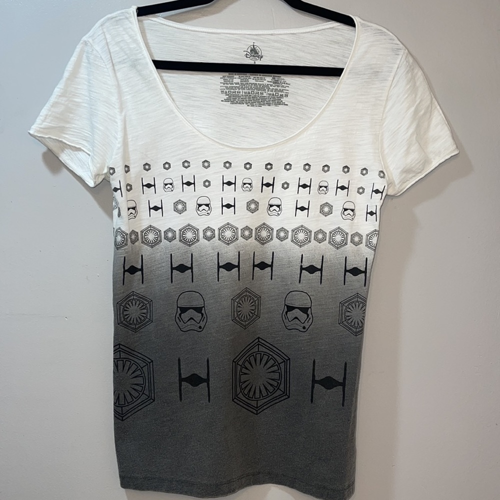 Disney - Star Wars The First Order Ombre T-Shirt for Women - Picture 2 of 5
